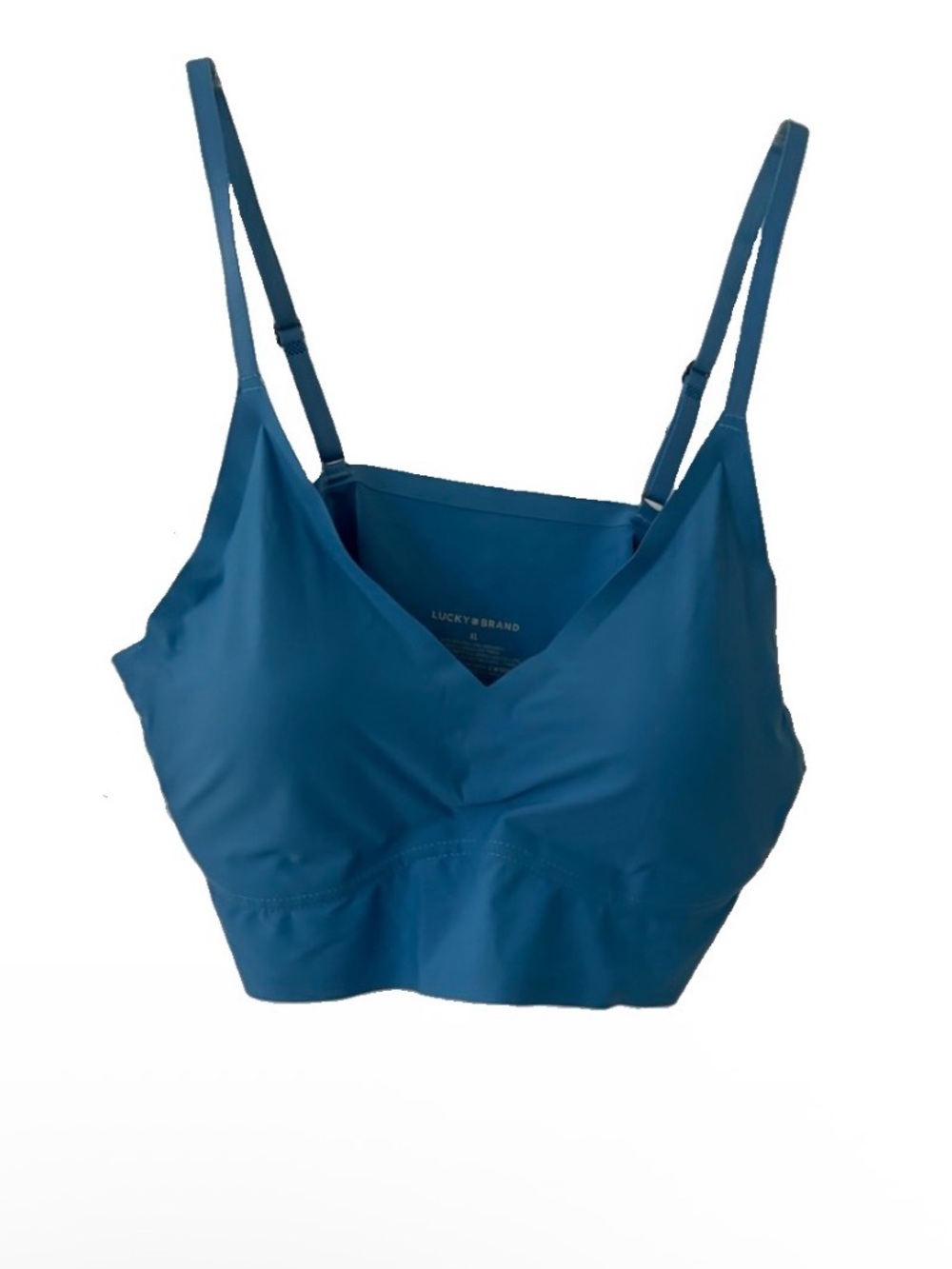 Lucky Brand Deep Teal Seamless Bralette